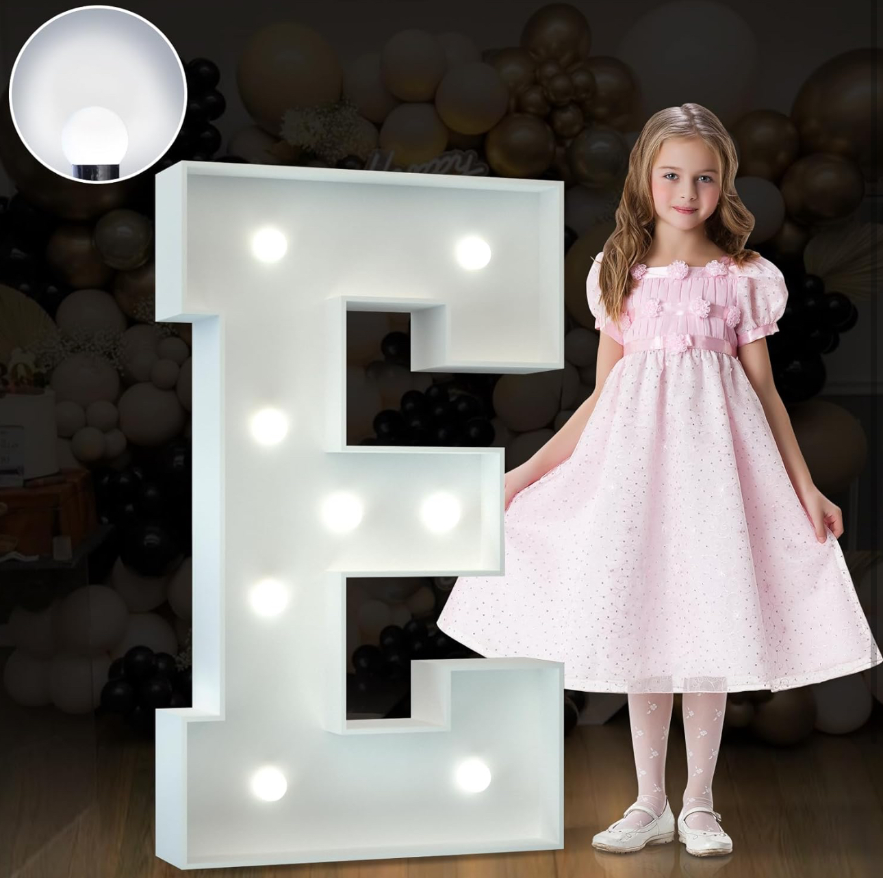 3ft Letter E