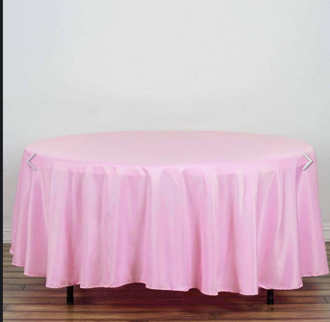Pink Tablecloth 