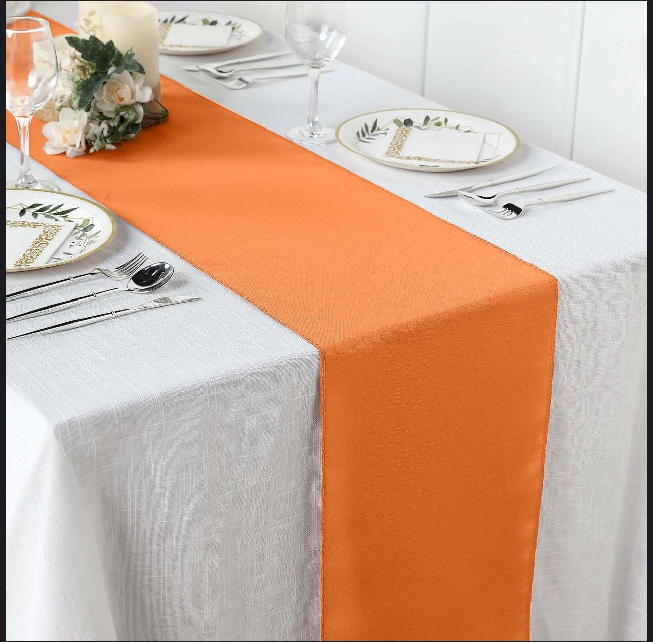 Orange Table Runner