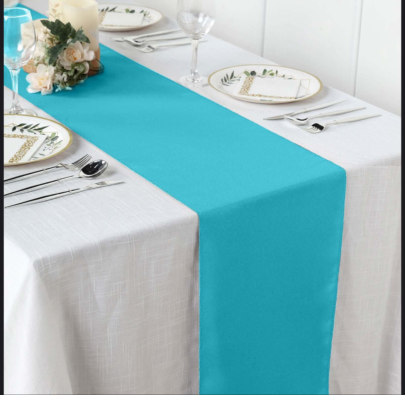 Turqouise Table Runner