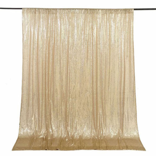 8x8ft Champagne Backdrop Drape