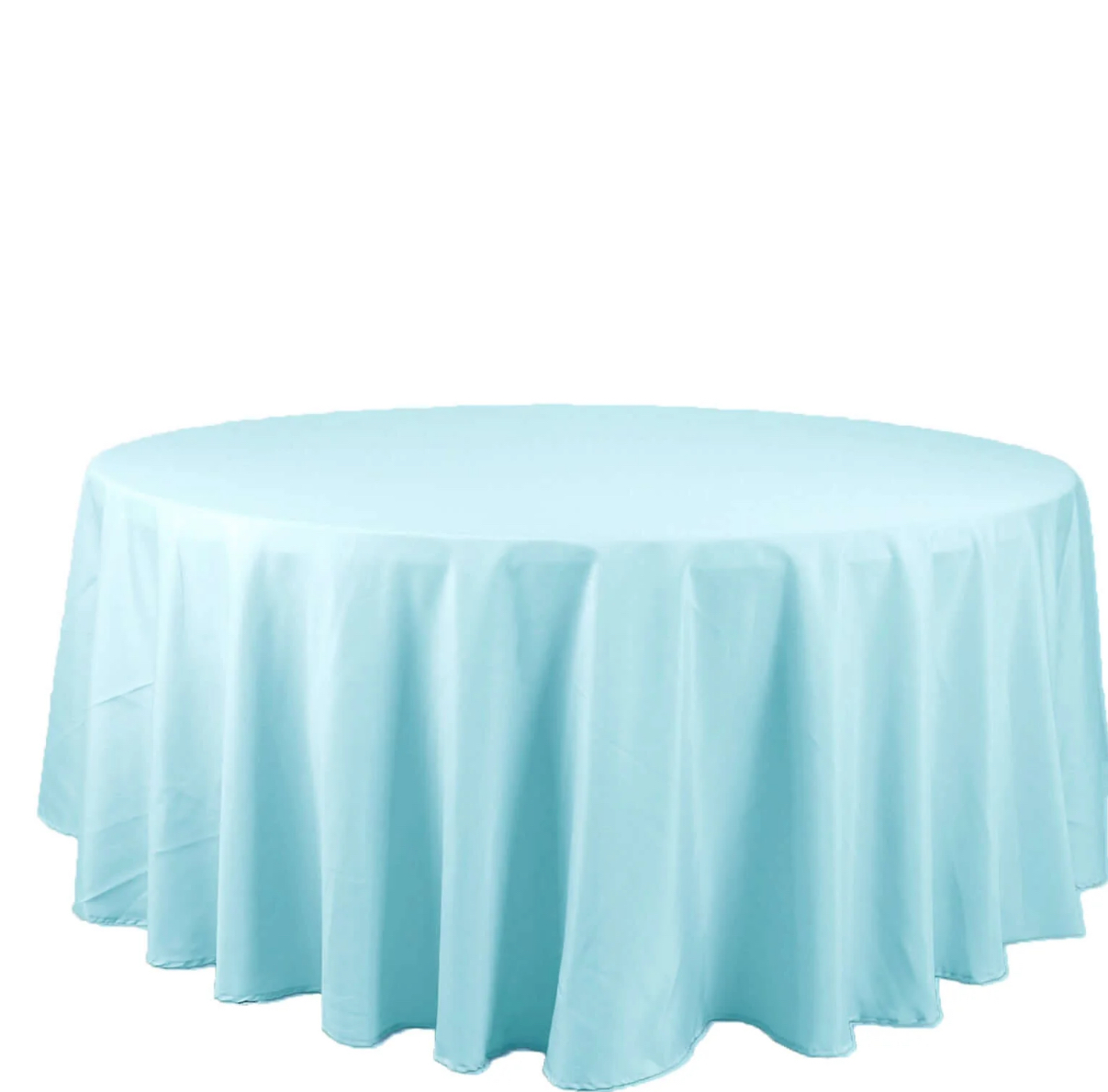 Light Blue Tablecloth 