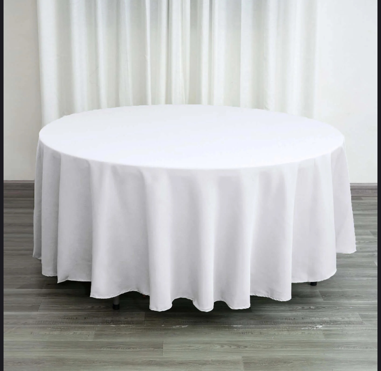 White Tablecloth